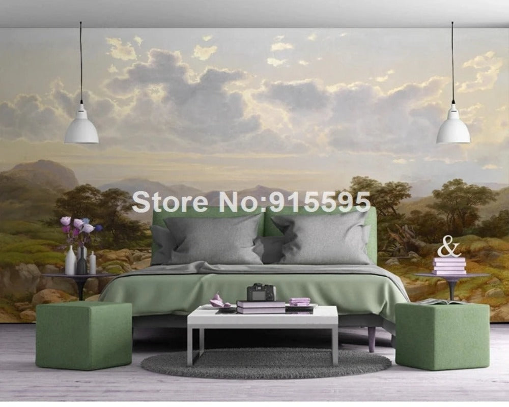 Forestic Nature Landscape 3D Wallpaper SKU# WAL0436
